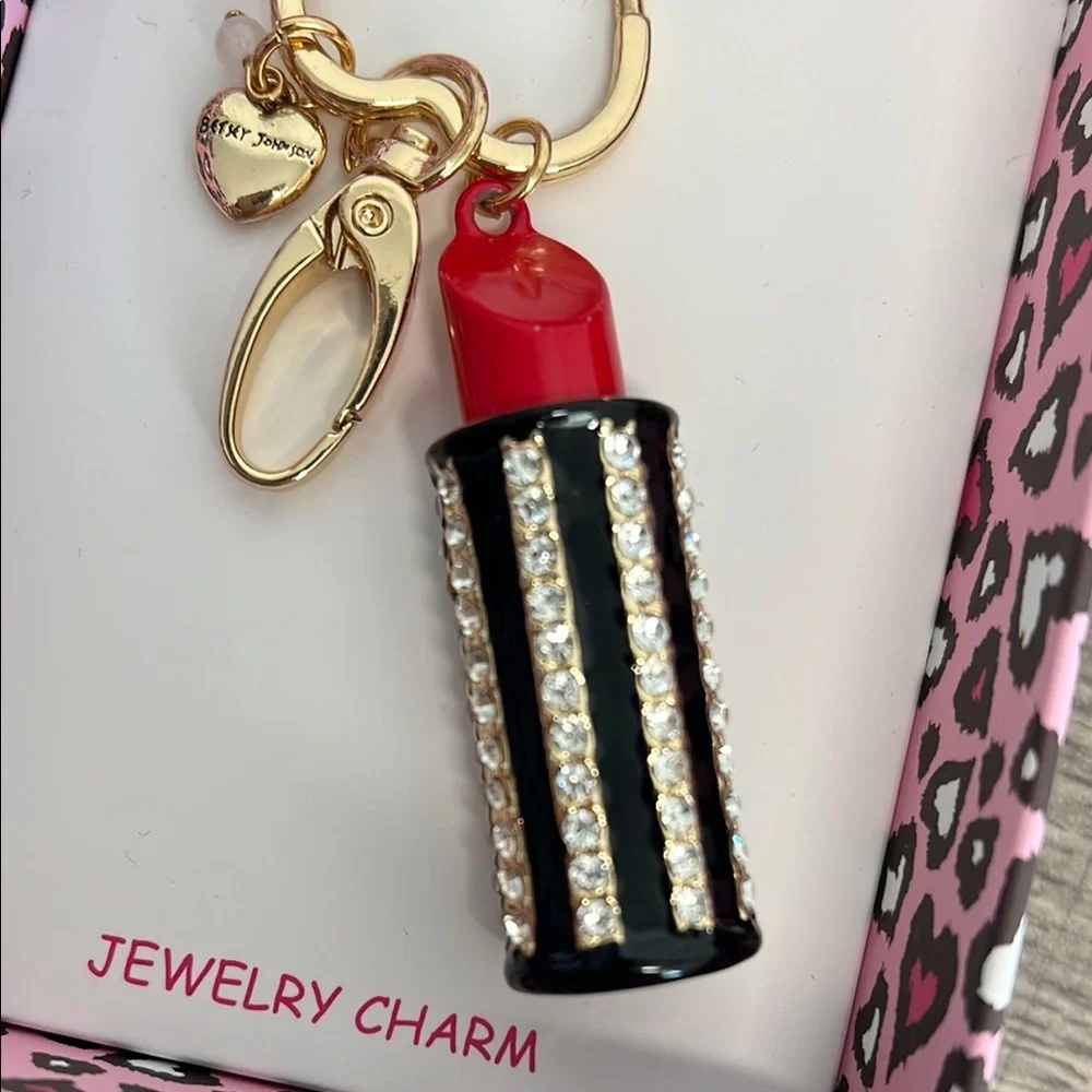 Betsey Johnson | Lipstick Bag Charm 💄 - Picture 4 of 5